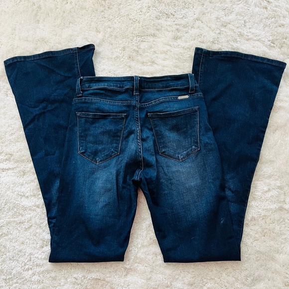 KanCan Dark Wash Flare Jeans - Picture 2 of 4